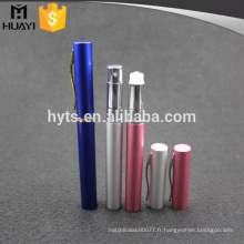 Rouleau en aluminium mat de forme de stylo de 6ml sur le stylo de jet pour le parfum